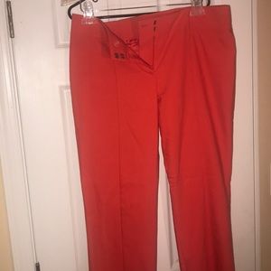 Red Ann Taylor Pants size 10T